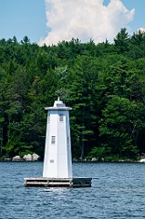Herrick Cove Lighthouse Tower on Lake Sunapee